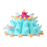 Officiële Pokemon center Pokemon fit knuffel Toxapex 18cm breedt